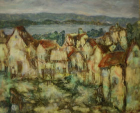 Улица в Онфлер Улица в Онфлер