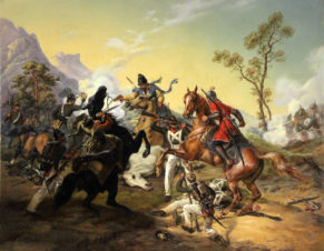 Эпизод битвы русско-турецкой войны 11 июня 1829 года при Кулевичах